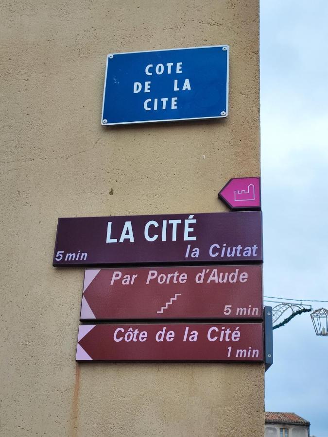 Le Bokeh - Face A La Cite Medievale カルカソンヌ エクステリア 写真